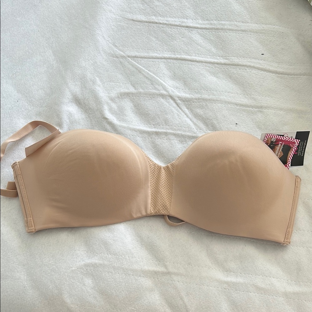Maidenform Tan Seamless Strapless Bra Molded Cup
